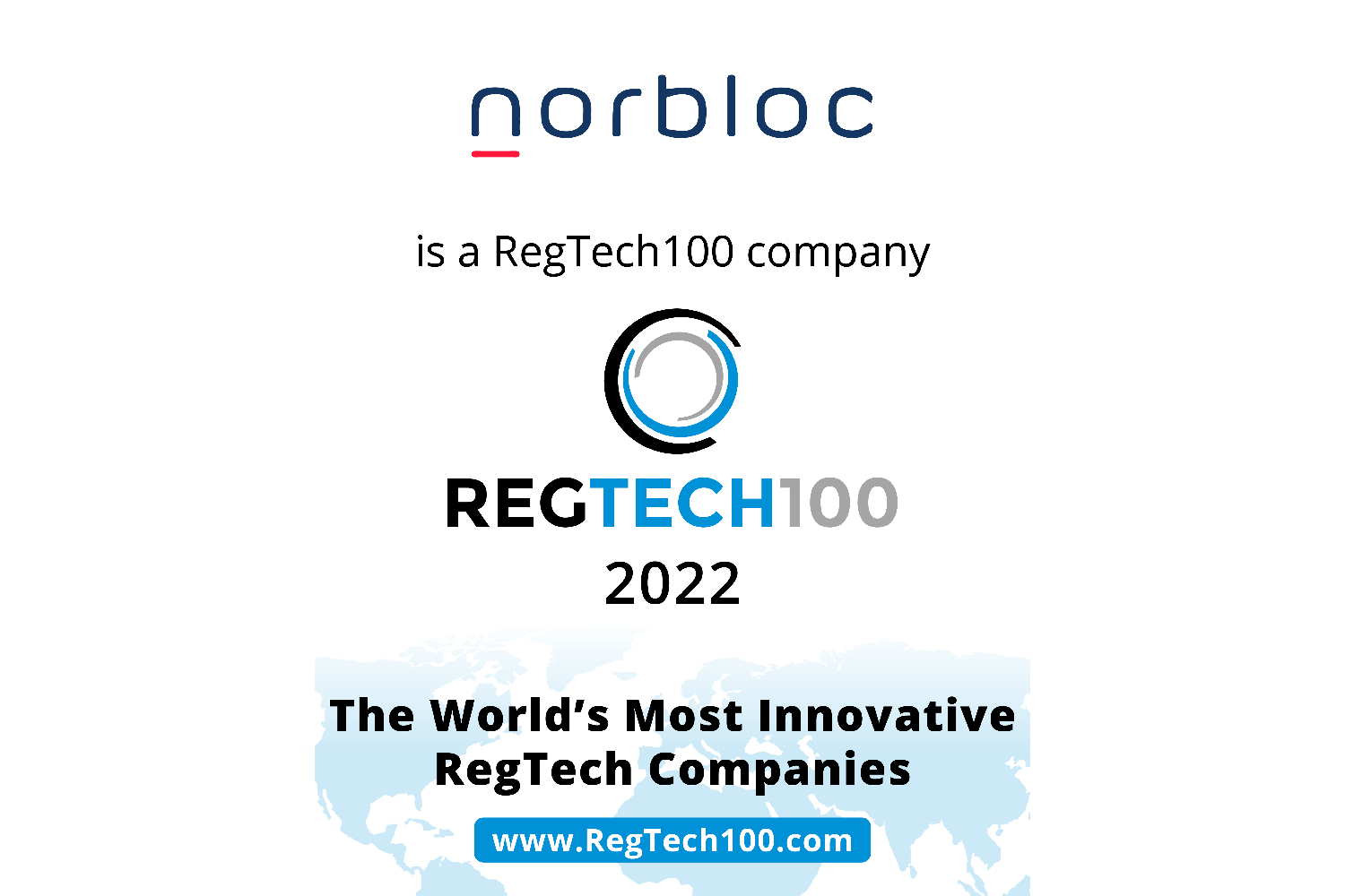norbloc included in the 2022 RegTech 100