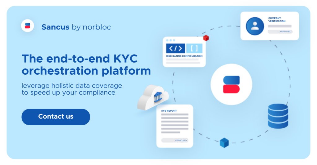 Sancus by norbloc, the end-to-end KYC orchestration platform.
Contact us